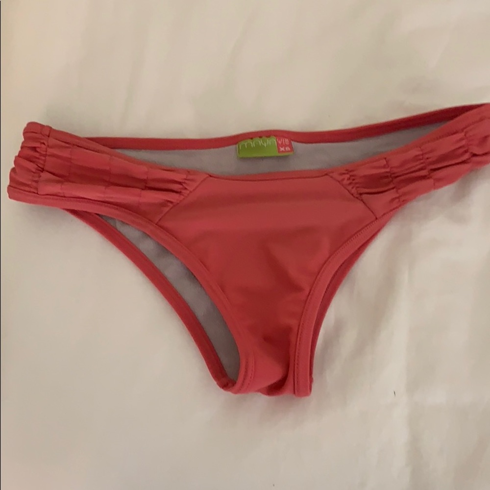 Pink bikini bottom